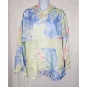 Spirit Jersey Tie Dye Unisex Poncho Windbreaker Jacket Size Small Lot of 2 NWOT